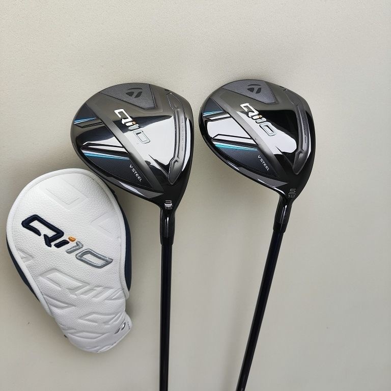 2024 Taylormade Qi10 Men Golf Fairway Wood3/Wood 5 Graphite Shaft S/R/SR สําหรับขวามือพร้อม Headcove