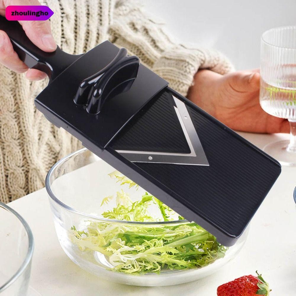 ZHOULINGHO เครื่องขูดกะหล่ําปลี, กะหล่ําปลีอเนกประสงค์หั่นฝอย, แกดเจ็ต แตงกวามันฝรั่งโกนหนวดเครื่องตัดผักเครื่องตัดครัว