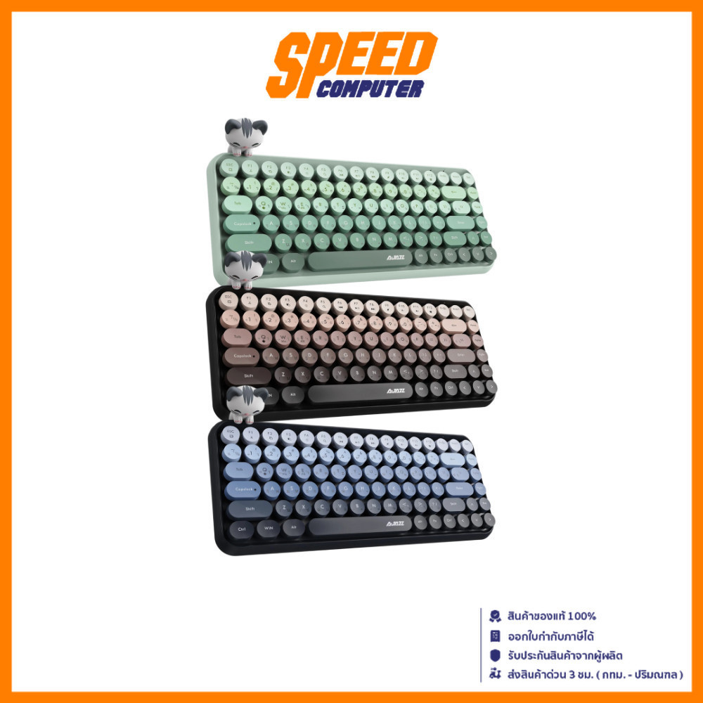 AJAZZ AK308I | Magnetic Kitti Bluetooth | Wireless Keyboard (คีย์บอร์ดไร้สาย) | By Speed Computer