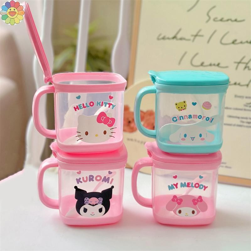 GOGO Sanrio Hello Kitty เครื่องปรุงรสครัวกล่อง Kuromi Melody Cinnamoroll Msg เกลือน้ําตาล Jar ในครัว