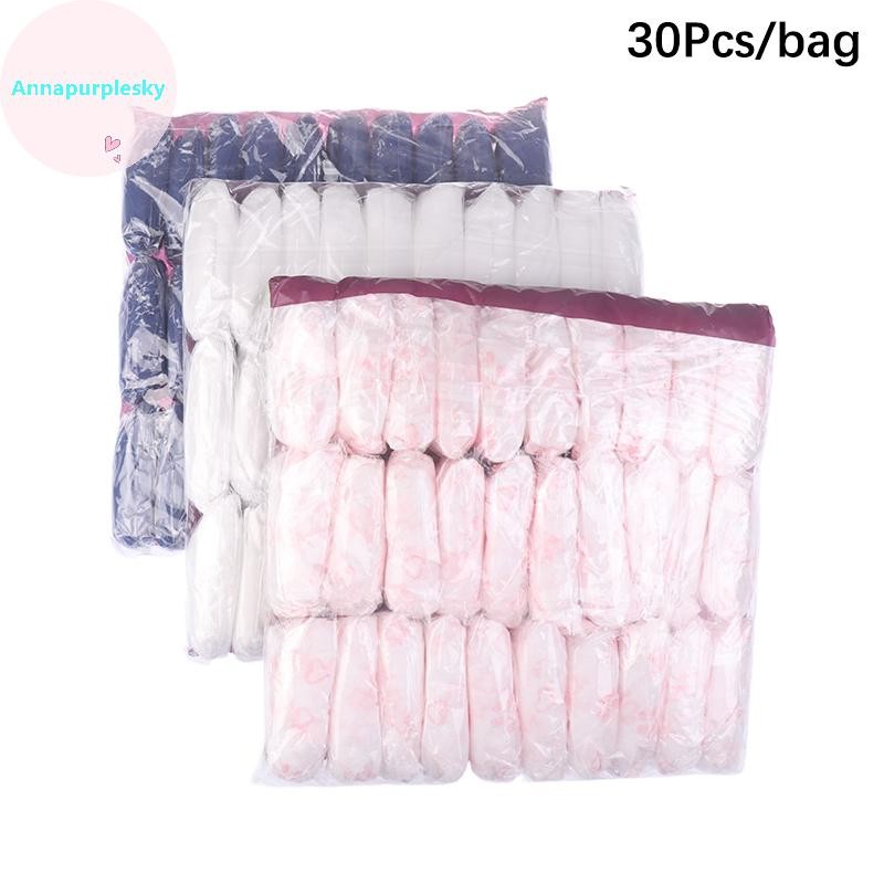 Annapursky 30 ชิ้นผ้าไม่ทอกางเกงชั้นในแบบใช้แล้วทิ้งชุดชั้นในประจําเดือน TH