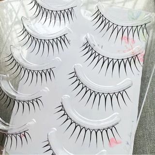 Natural Cross 5 คู่ขนตาปลอม Lash Extension U-รูปหนาแน่นการ์ตูน Eye Reusable เกาหลีแต่งหน้าเครื่องสําอาง K-POP ความงาม