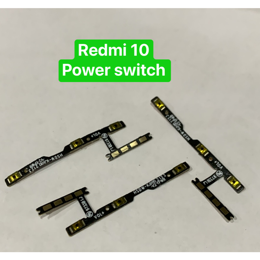Xioami redmi 10 power switch volume flex เปลี่ยนที่มีอยู่