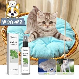 wen.W2 สเปรย์แคทนิป แคทนิปสเปรย์ ช่วยลดความเครียดในแมว เสริมความกระปรี้กระเปร่า และดูแลสุขภาพสัตว์เลี้ยง