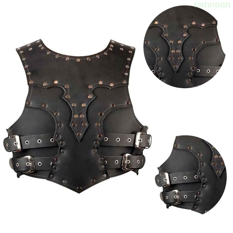 Nan Knight Body Armors Vikinges Warrior Chest Armor Leather Chest Plate Vest Medieval Armor Hallowee