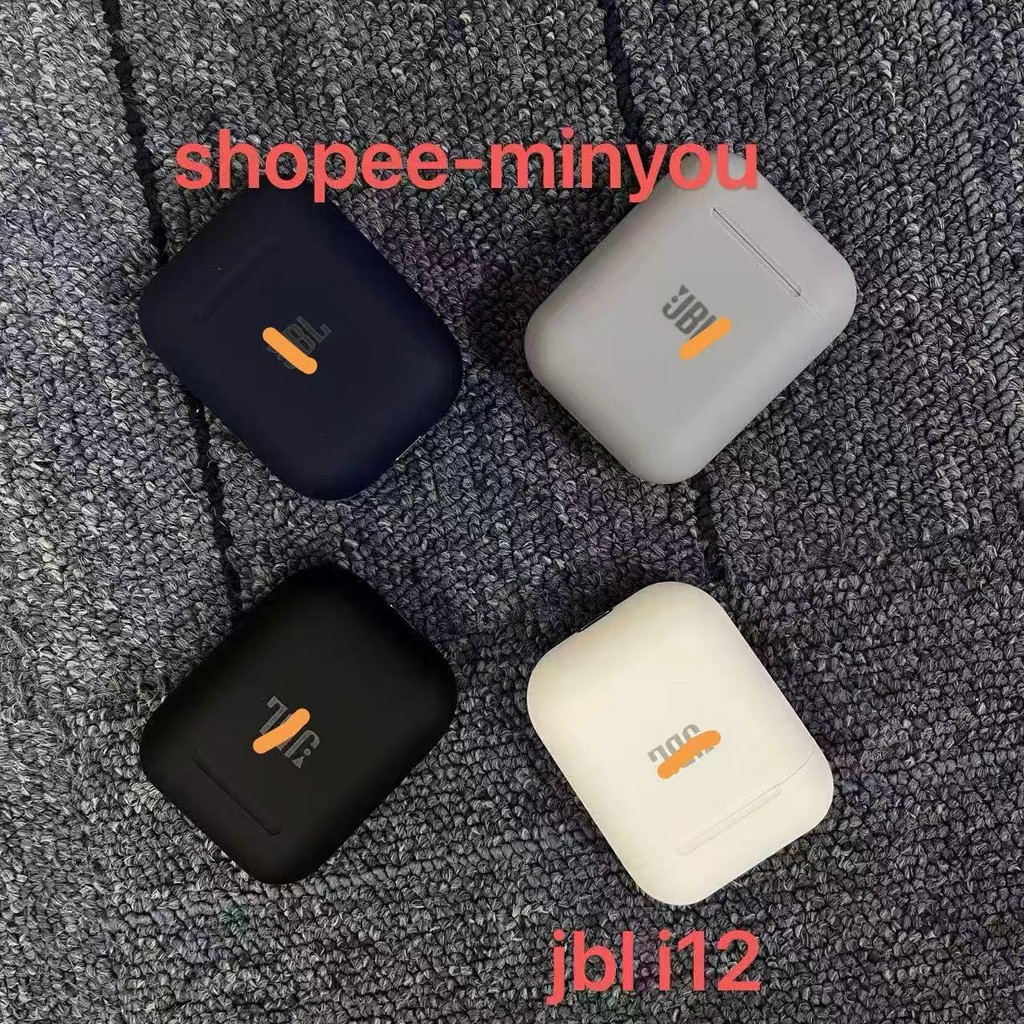 โกดังเคลียร์ส่งท้ายปีi12 Tws หูฟังสเตอริโอบลูทูธไร้สายสําหรับสมาร์ทโฟน Android IOS