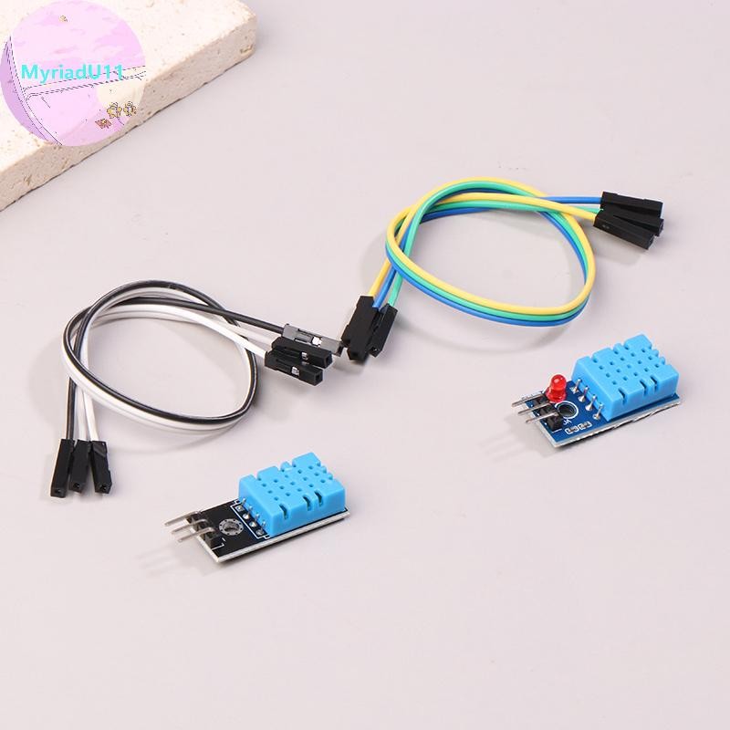 MyriadU KY-015 DHT-11 DHT11 อุณหภูมิดิจิตอลและระบายความชื้นเซนเซอร์โมดูลสําหรับ Arduino DIY ชุด TH
