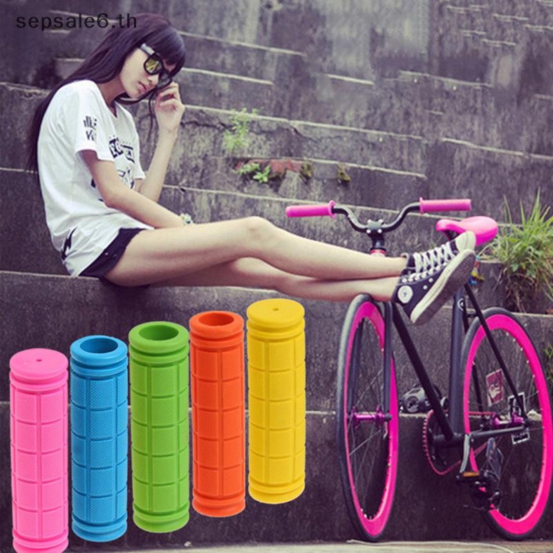 [Vogue] 1pcs Handlebar Grips ซิลิโคนอ่อนนุ่มกันกระแทก Handle Bar Grip ทนต่อการสึกหรอ BMX Balance จัก
