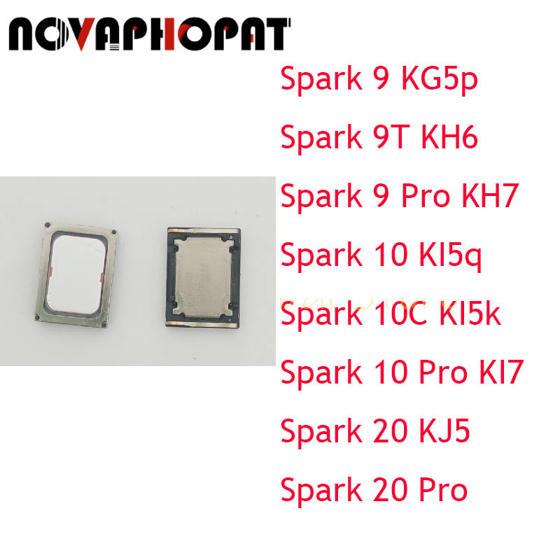 2PCS ลําโพงสําหรับ Tecno Spark 9T 10C 9 10 20 Pro KG5 KH6 KH7 KI5 KI7 KJ5 Loud ลําโพง Buzzer Ringer 