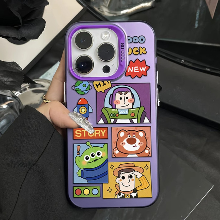 COD ใช้ได้ iphone 11 13 12 14 15 Pro MAX 14 15 7 Plus X XR XSMAX SE Toy Story Buzz Lightyear เคสโทรศัพท์ซิลิโคนการ์ตูน