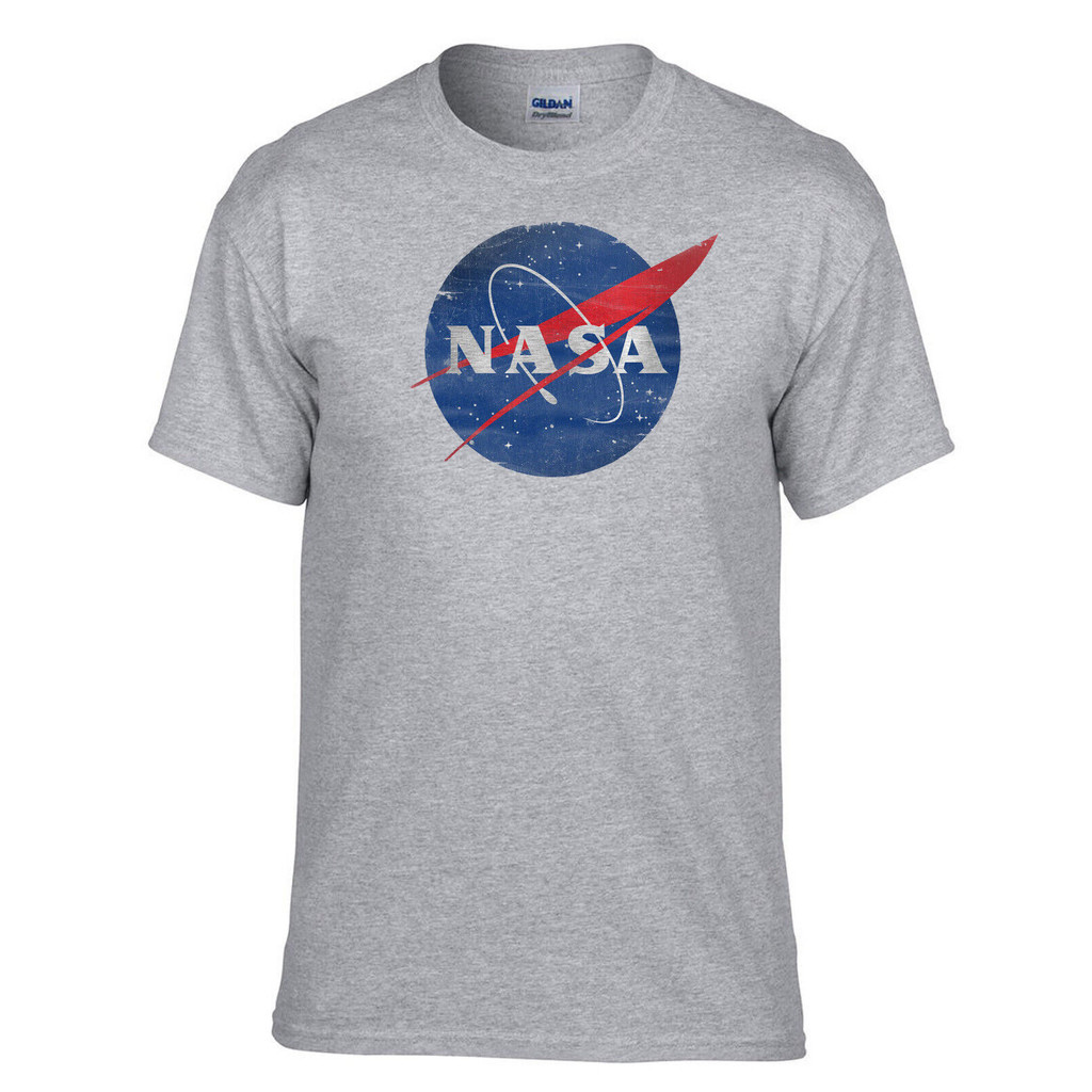 เสื้อยืด Nasa Big Bang Theory Astronaut Apollo Space Grey -335_Grey