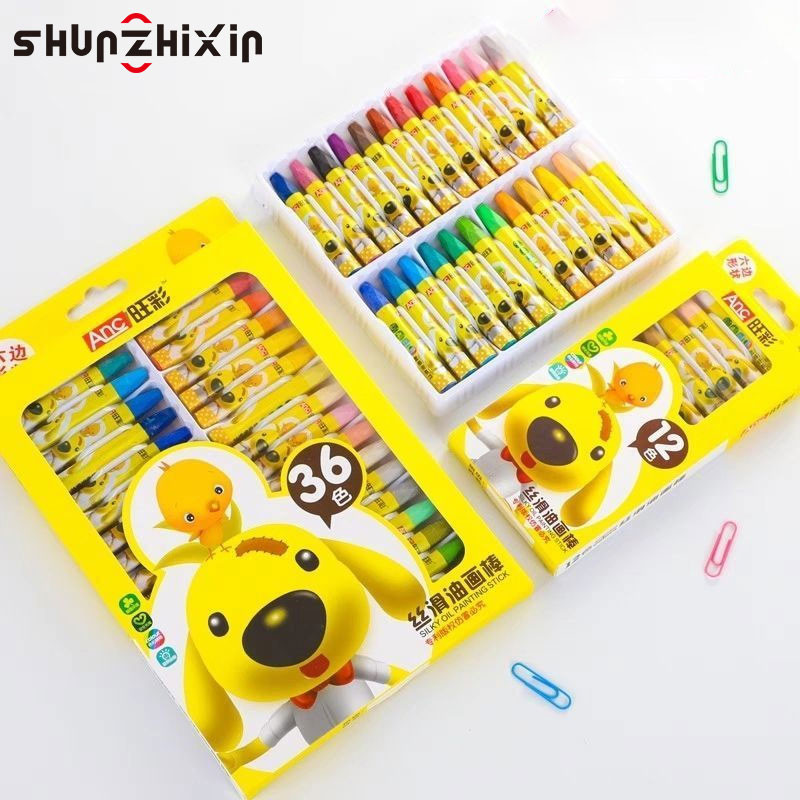 SZX ภาพวาดสีน้ํามัน Sticks เด็กปลอดภัยปลอดสารพิษไม่มีรอยเปื้อนล้างทําความสะอาดได้สําหรับเด็กใช้พิเศษในโรงเรียนอนุบาล DIY