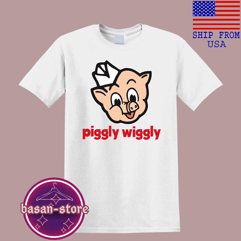 Piggly Wiggly Store เสื้อยืดชั้นนําของผู้ชาย