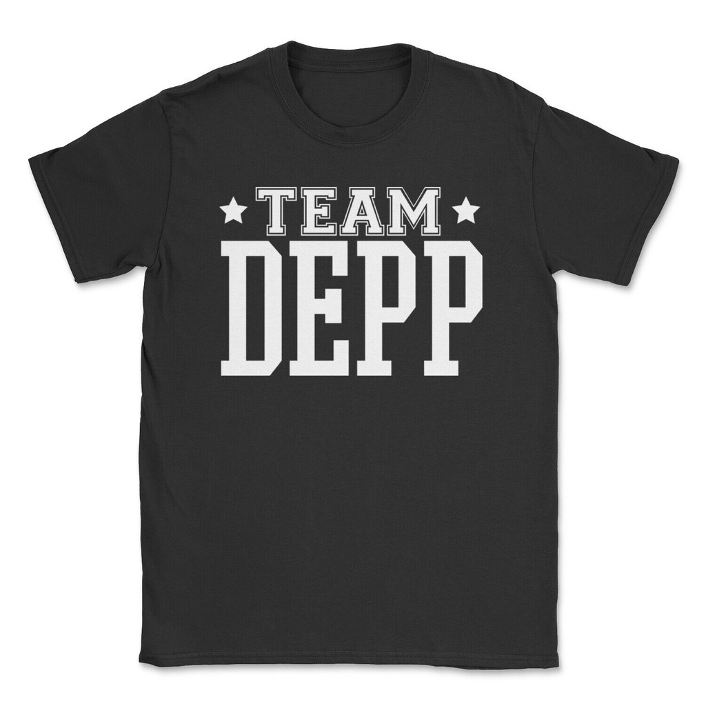 เสื้อยืดทีม Depp Mens, Johnny Depp Sparrow Tshirt