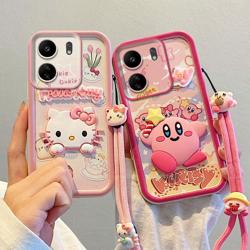 3D Casing สําหรับ Xiaomi Redmi 13C, POCO C65, 4G,เคสโทรศัพท์,23100RN82L, 23106RN0DA, 23108RN04Y, 231