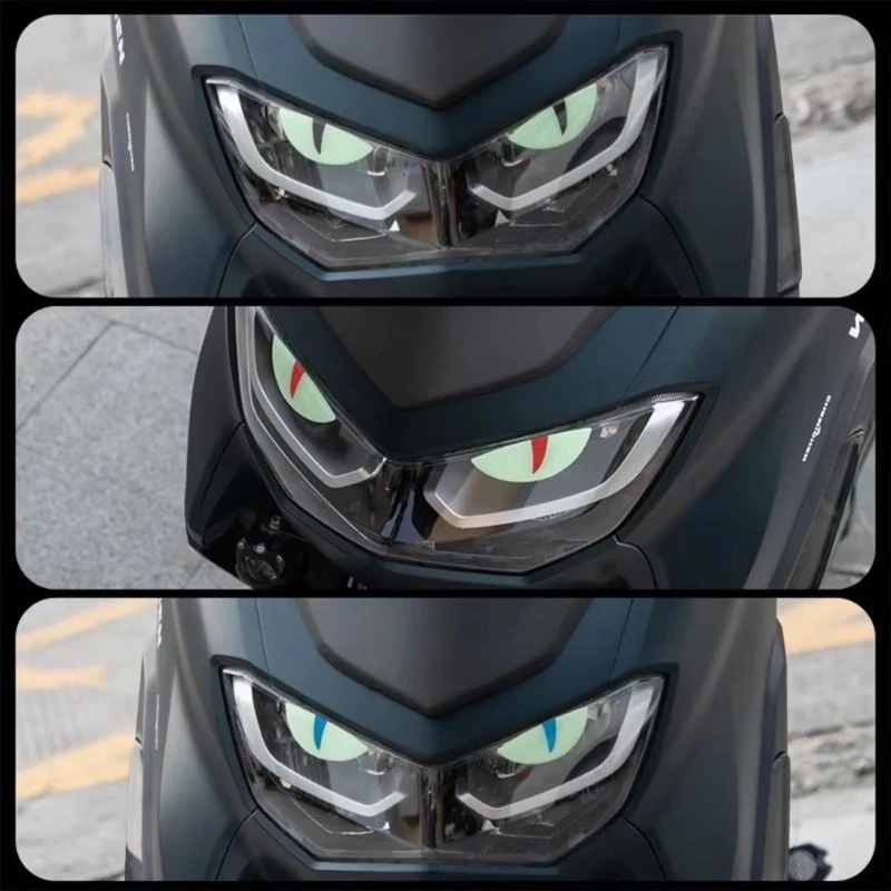 สติกเกอร์ 3D Devils Eye สะท้อนแสง สำหรับรถยนต์และมอเตอร์ไซค์ thumbnail 7