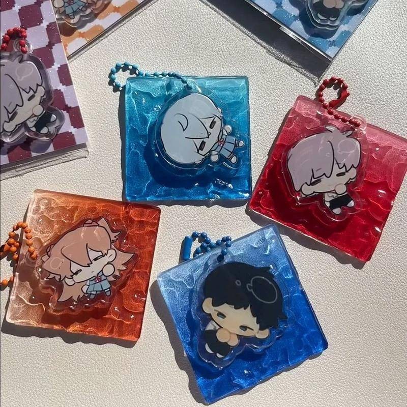 Neon Genesis Evangelion พวงกุญแจอะคริลิคแบบกําหนดเอง – อุปกรณ์เสริมอะนิเมะ Charm กระเป๋า ของขวัญที่สมบูรณ์แบบสําหรับแฟนๆ & Loved Ones