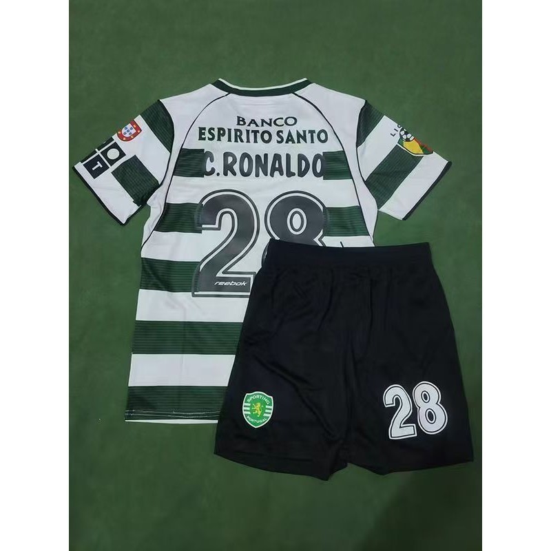 01-03 Sporting Lisbon Jersey Childrens Sports CR7 Kids Kit Jersey shirts