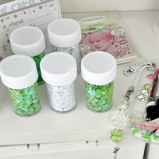 เลื่อมโคลเวอร์สี่ใบ DIY อุปกรณ์บรรจุภัณฑ์ของขวัญวัสดุบรรจุ