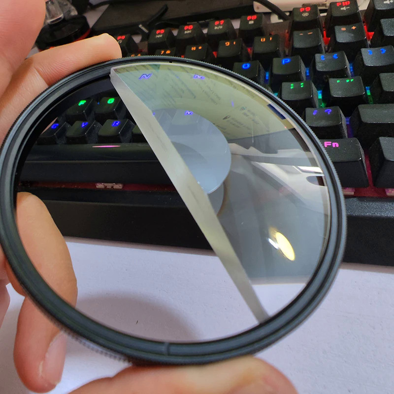 Split Halo Fx Filter 77 82mm Glass Flare Prism Filter Special Effects Photography Accessories DSLR C
