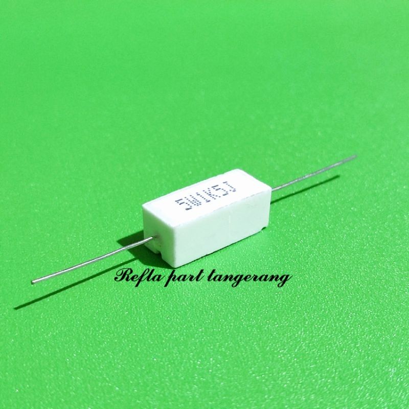 1 ชิ้น 5W CHALK RESISTOR 1K5 ROHS