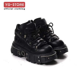 Retro Tank-Soled โลหะ High-Top รองเท้าสเปนหนา Soled รองเท้า …