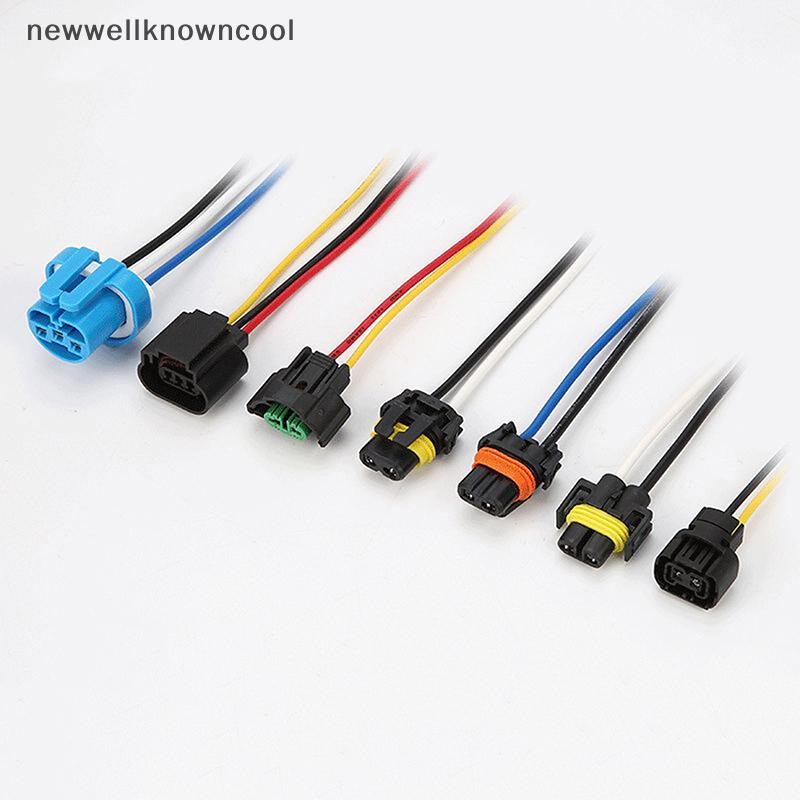 Newwellknowncool สําหรับ H16 H9 H11 หลอดไฟสายไฟ 12V ไฟหน้ารถสายปลั๊กรถหมอกหลอดไฟซ็อกเก็ตอะแดปเตอร์สายไฟสายขนาดเล็ก AAD