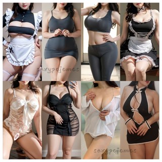 sexypajamas💗ส่งไวจากไทย💗 ชุดยั่วเย็ด ชุดคอสเพลย์ สาวอวบ ไซส์…