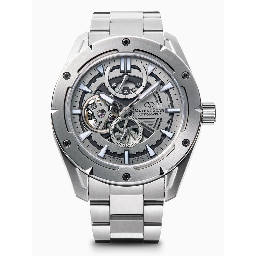 JDM WATCH ★ Orient Star นาฬิกาข้อมือกลไกสำหรับผู้ชาย รุ่น RK-AV0A02S สแตนเลสสตีล กระจกแซฟไฟร์ กันน้ำ