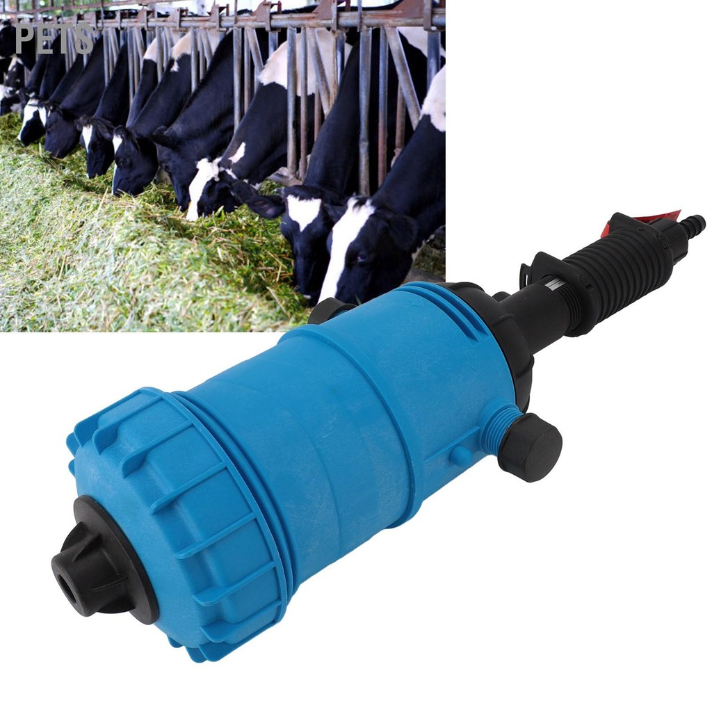 Pets Fertilizer Injector Pump Precise Ratio Automatic Mixing Water Powered Chemical Liquid Doser Dis
