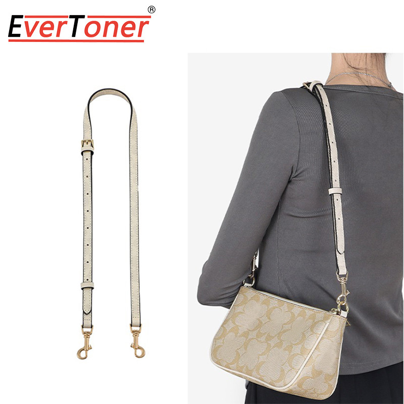 Everttoner ยาวปรับกระเป๋าหนังสําหรับ Coa-ch กระเป๋า Replacing Underarm ไหล่สายรัด Crossbody กระเป๋าอุปกรณ์เสริม