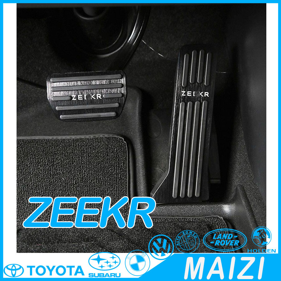 [พร้อม] zeekr x เร่งและเหยียบเบรก zeekr 009โลหะเท้าเหยียบปก nzfn