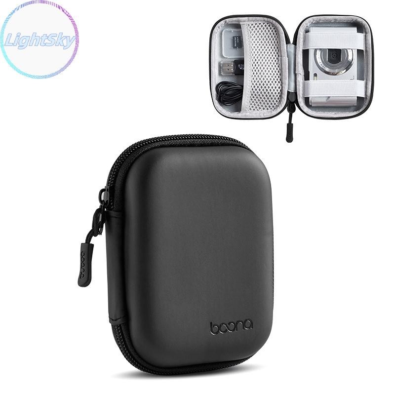 Lightsky CCD กล่องเก็บกล้อง EVA Mini กล้องกันกระแทก Hard Shell กระเป๋าถือเหมาะสําหรับ Sony Canon Fuji กล้อง TH