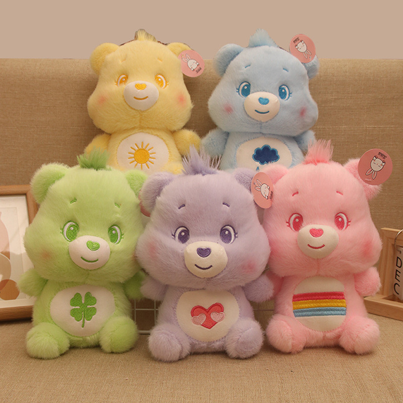 น่ารักการ์ตูนตุ๊กตาบูติกคว้าตุ๊กตาสายรุ้งหมีตุ๊กตาเด็กสาวของขวัญตุ๊กตา12.18
