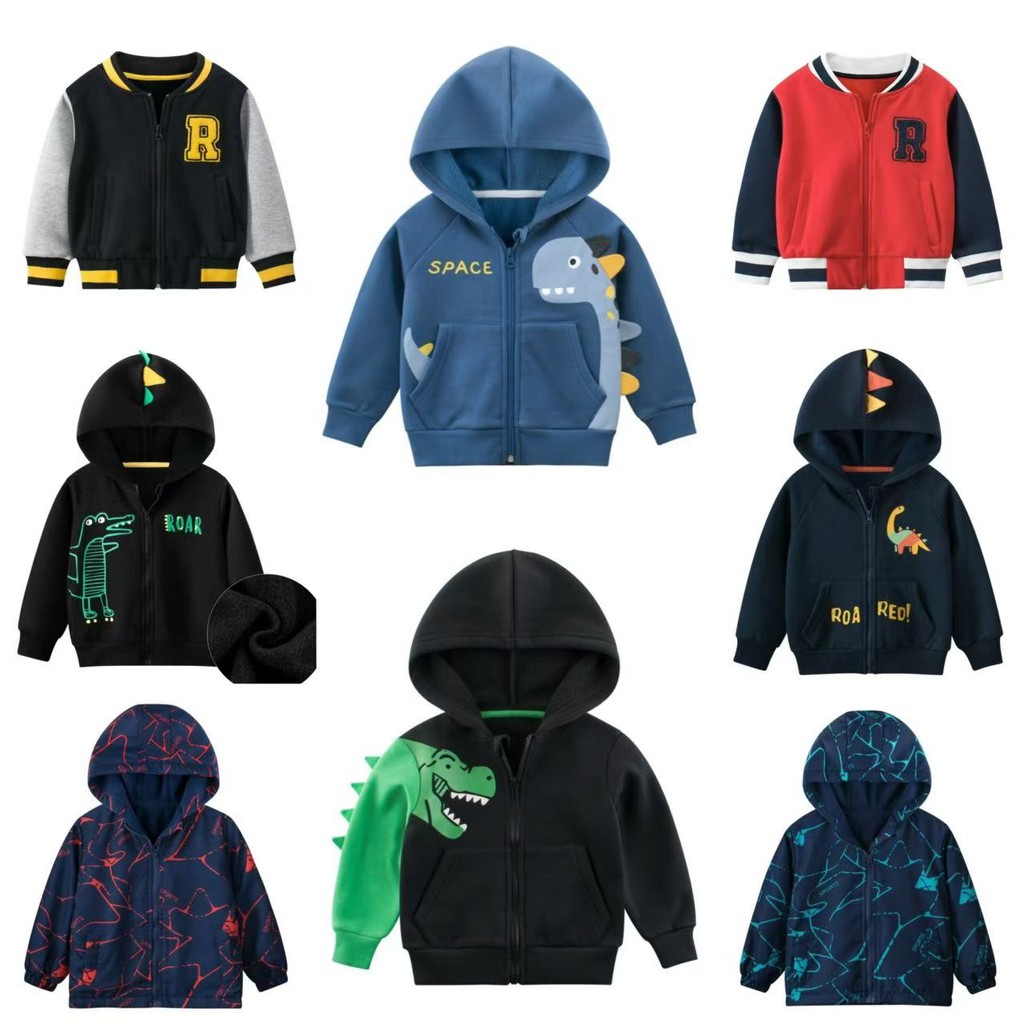 27เด็ก ๆ เวอร์ชั่นเกาหลีเด็กชายฤดูใบไม้ร่วงฤดูหนาวขนแกะซับแจ็คเก็ต