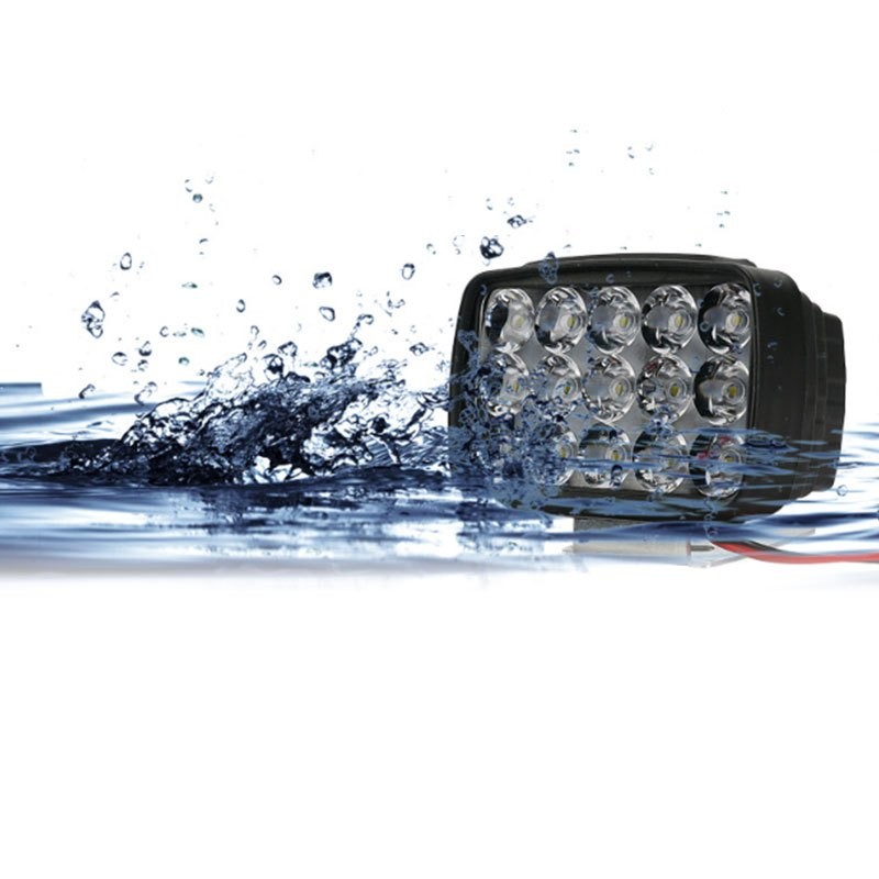 MOTUS ไฟหน้ารถจักรยานยนต์ ไฟสปอร์ตไลท์ LED 15LED 30W 6500K ไฟตัดหมอกไฟหน้ารถสำหรับ ATV UTV Scooter - รูปที่ 4