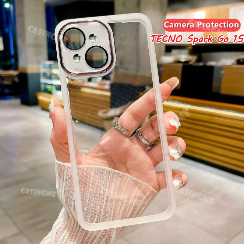 Tecno Spark Go 1S 2025 โปร่งใสสําหรับ TECNO Spark Go 1 S SparkGO1S GO1S 1GO Go1 S 4G 5G 2025 เคสโทรศ