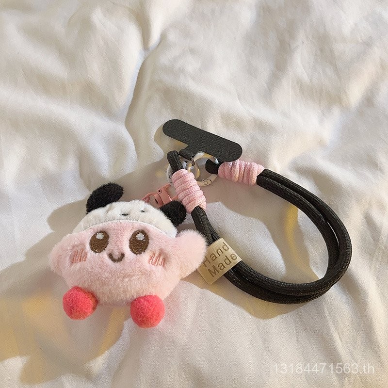 ของเล่นตุ๊กตาหัวกระต่ายน่ารัก สายห้อยโทรศัพท์ สายรัดข้อมือสำหรับผู้หญิง สายถักสีชมพู สายโซ่ USB Flash Drive Lanyard 29 - รูปที่ 4