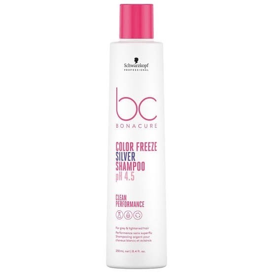ถูกที่สุด Schwarzkopf Professional BC Bonacure Color Freeze Silver Shampoo pH4.5 ขนาด 250ml