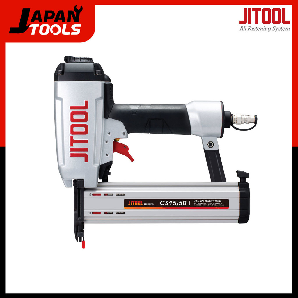 JITOOL จิทูล เครื่องยิงตะปูคอนกรีต ขาเดี่ยว รุ่น CS15-50/ 31817  แบรนด์แท้ นำเข้าจากเกาหลี
