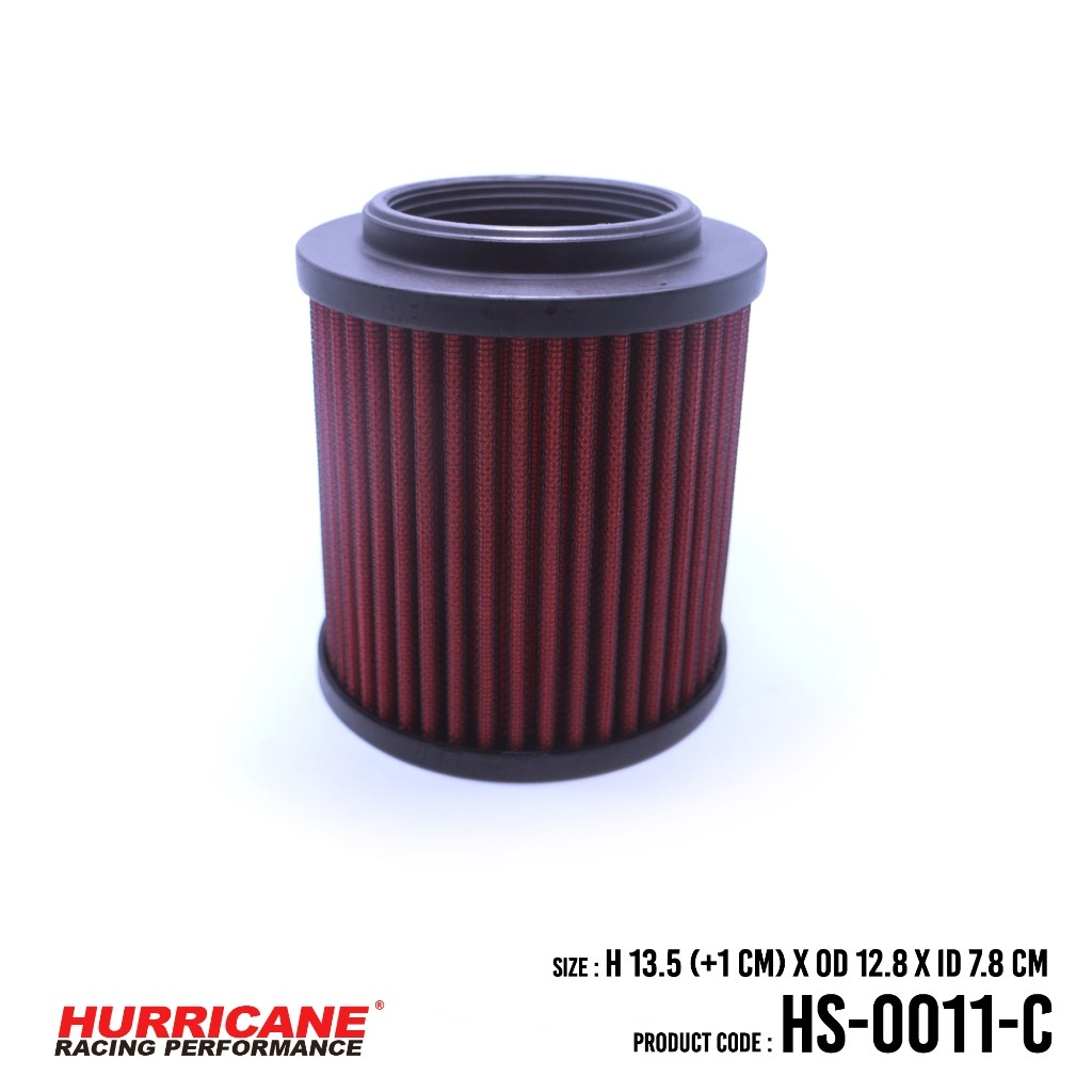HURRICANE กรองอากาศรถยนต์ผ้าแดง BMW ( 116i , 118i ,120i , 316i , 318i, 320i 320Si, X1) HS-0011-C (Ge