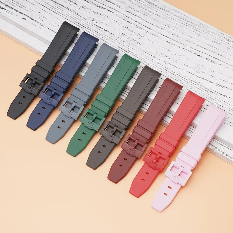 สําหรับ Omega X Swatch Joint MoonSwatch 20 มม.ผู้ชายผู้หญิง TPU ยางโค้ง Diving Watch Band สร้อยข้อมื