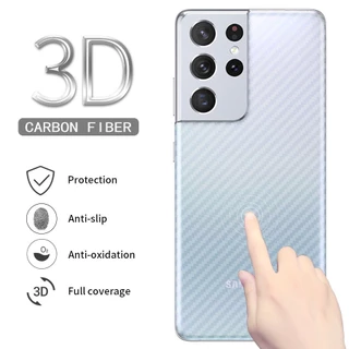 Carbon Fiber ฟิล์มกันรอย For Iphone 11 13 16 Pro Max 14 12 15 XR X Xs Max 7 8 Plus 6s 12 Mini ฟิล์มกระจกกันรอยนิ้วมือ