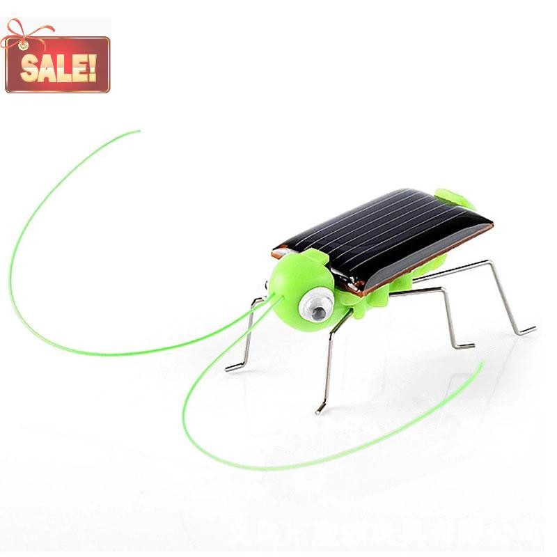 BL solar grasshopper Powered Robot Toy ที่จําเป็น Gadget Gift ของเล่นพลังงานแสงอาทิตย์ A