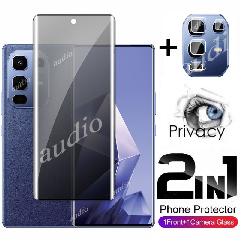 Infinix Note 50S 5G 2in1 หน้าจอส่วนตัวพร้อมฟิล์มเลนส์สําหรับ Infinix Note 50S 5G 2025 ความเป็นส่วนตั