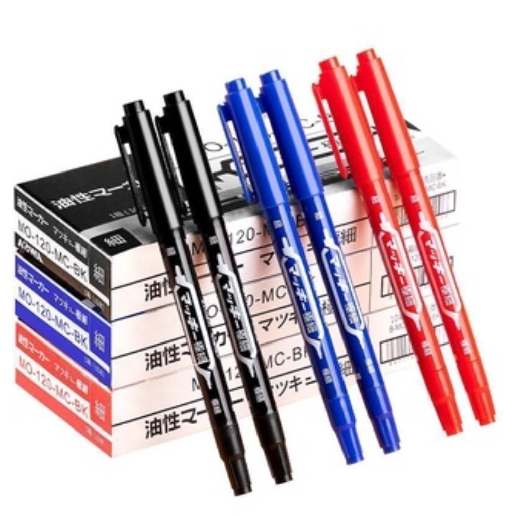 2 in 1 Dual Tip Online Shopping Marker Pen 892