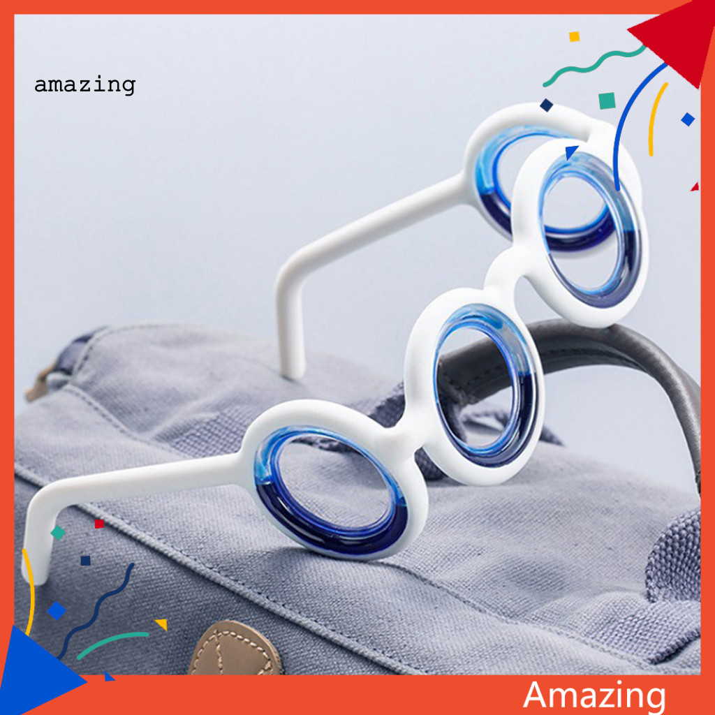 [AM] Travel-Friendly Nausea Relief Glasses Anti-motion Sickness Glasses สําหรับรถยนต์ Air Sea Relief