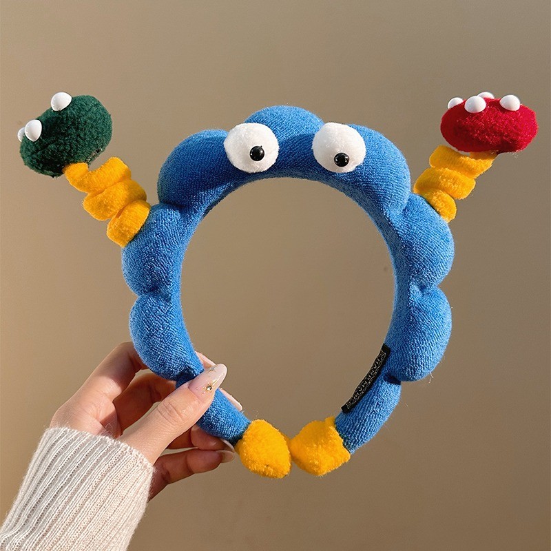 ตลกฟองน้ําสูง Cloud Shape Hairbands Headwear เครื่องประดับผม