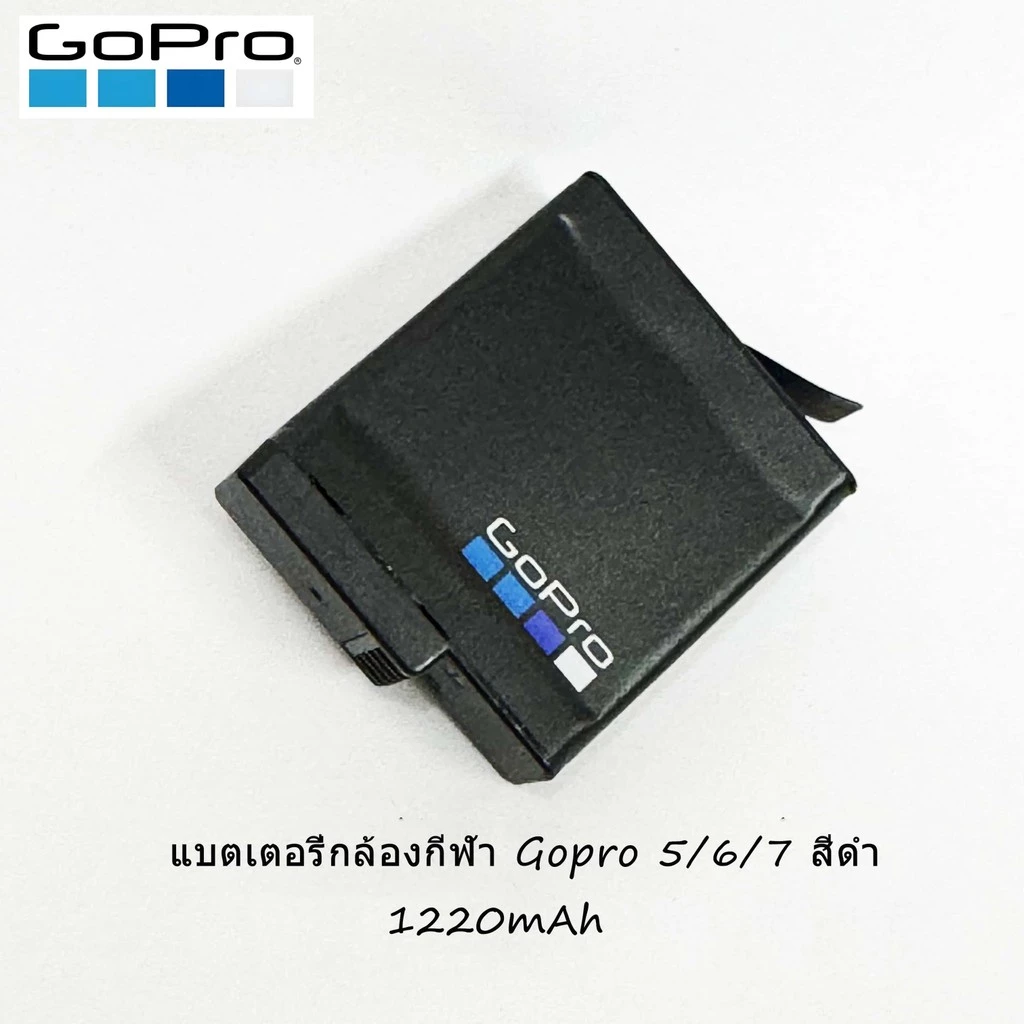 แบตเตอรี่ Gopro แท้ 100% สำหรับ 4/5/6/7/8/9/10/11/12 แบตเตอรี่กล้องกีฬา thumbnail 4