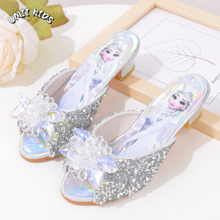 UMII KIDS รองเท้าแตะ เอลซ่า เด็กผู้หญิง วันเกิด ปาร์ตี้ ของข…